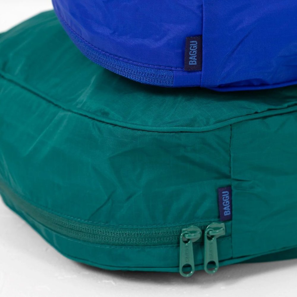NWOT Baggu Packing Cube Large - Malachite - Picture 5 of 6